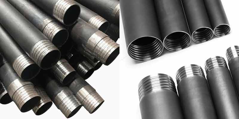 casing tubes and drilling rods